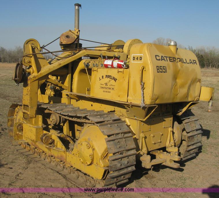 image for item J2859 1970 Caterpillar D4D pipelayer