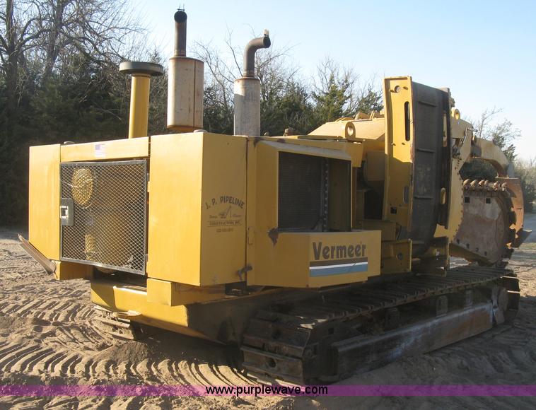 image for item J2860 1995 Vermeer T800HT trencher