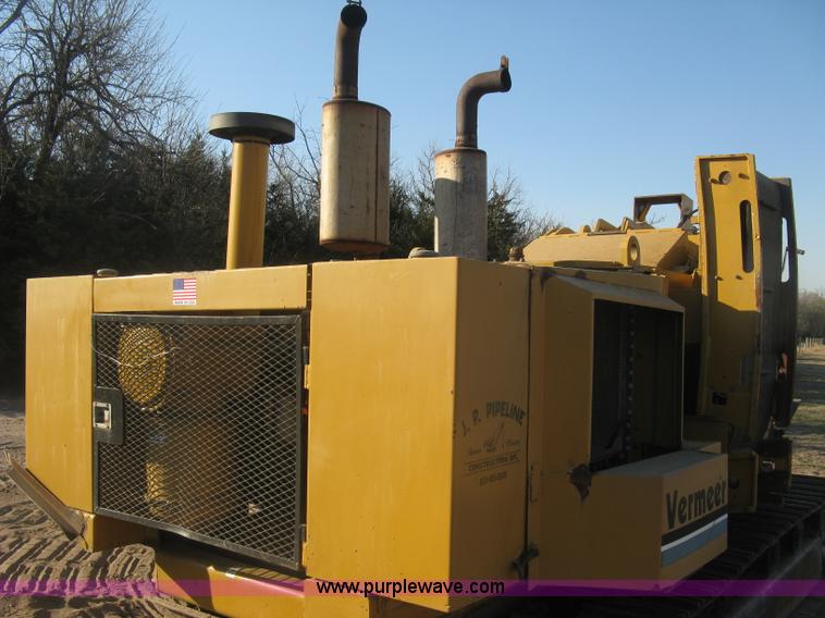 image for item J2860 1995 Vermeer T800HT trencher