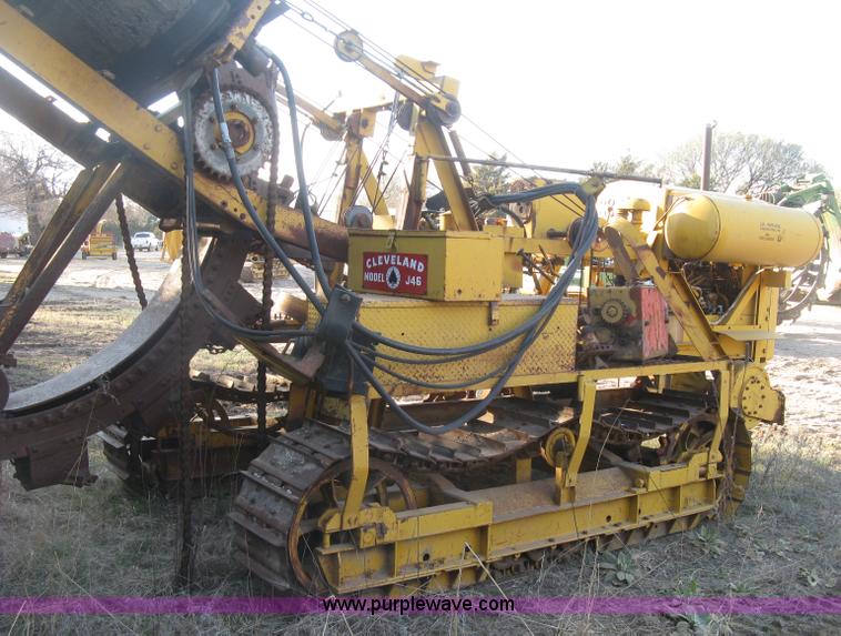 image for item J2861 1964 Cleveland J46-2 bucket wheel trencher