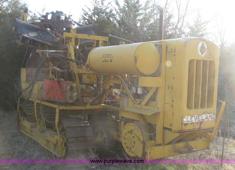 image for item J2861 1964 Cleveland J46-2 bucket wheel trencher