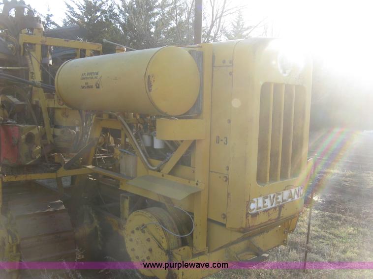image for item J2861 1964 Cleveland J46-2 bucket wheel trencher