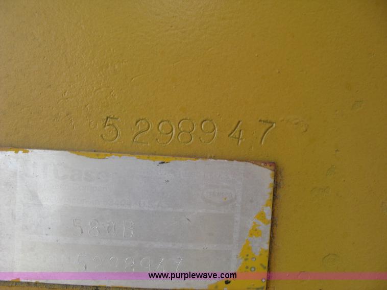 image for item J2862 Case 580B pipelayer