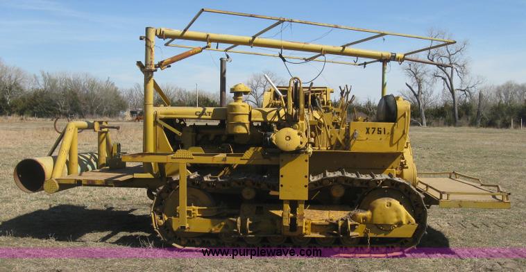 image for item J2863 Caterpillar D6 pipelayer