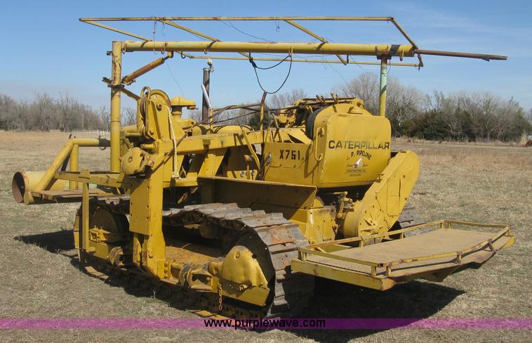 image for item J2863 Caterpillar D6 pipelayer