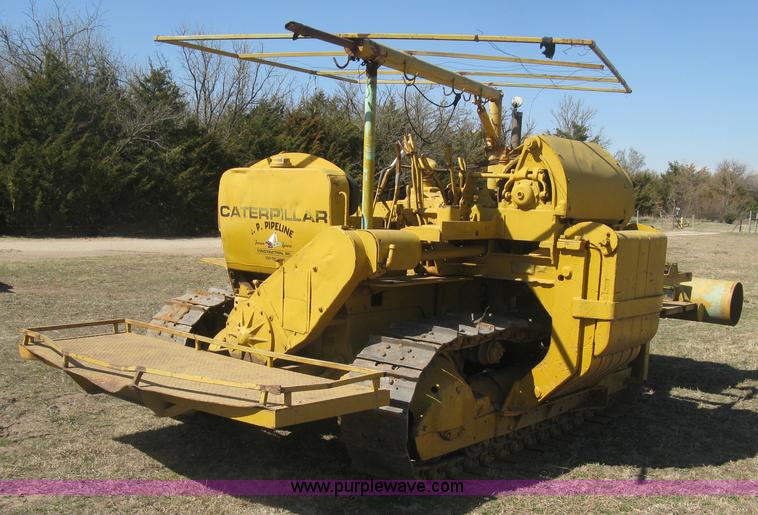 image for item J2863 Caterpillar D6 pipelayer