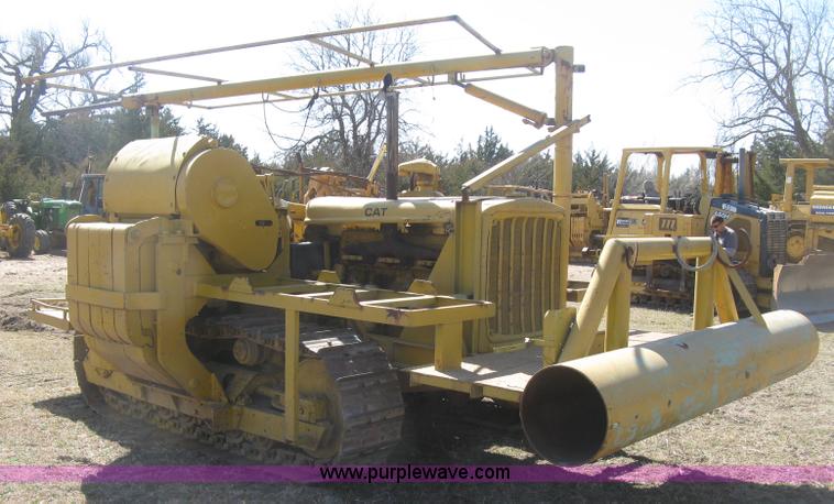 image for item J2863 Caterpillar D6 pipelayer
