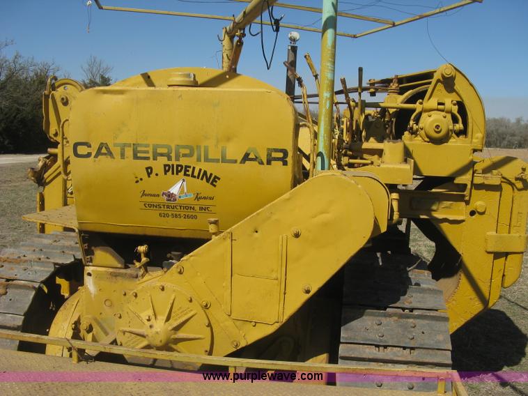 image for item J2863 Caterpillar D6 pipelayer