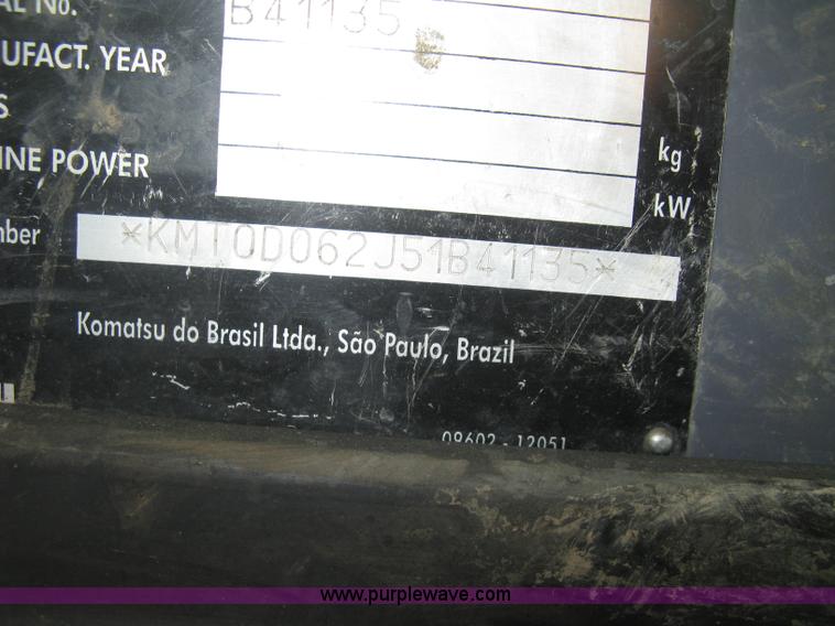 image for item J2864 2006 Komatsu D61EX-15 dozer