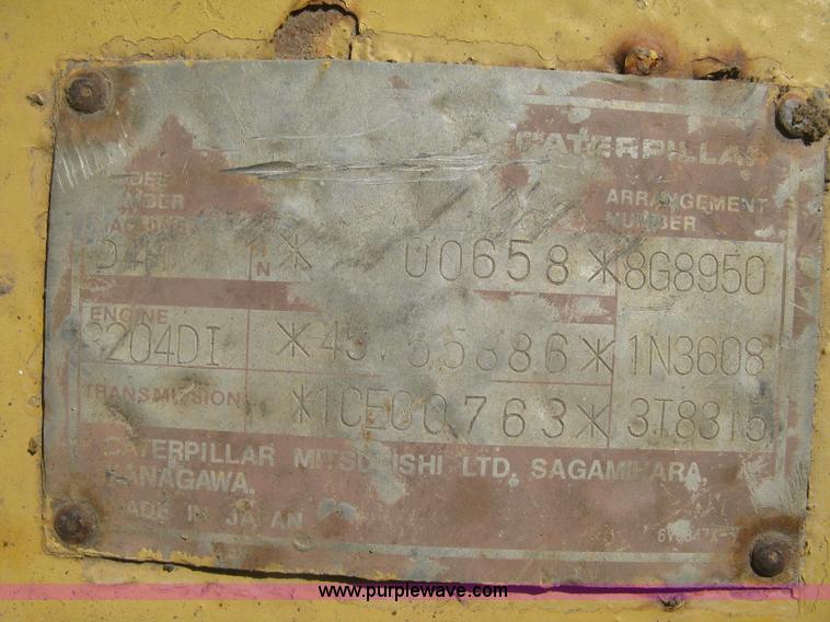 image for item J2865 Caterpillar D4H pipelayer