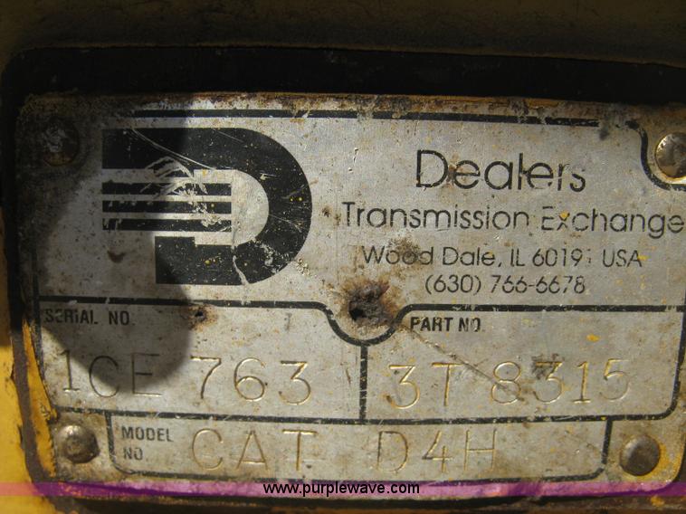 image for item J2865 Caterpillar D4H pipelayer