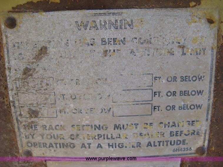 image for item J2866 1972 Caterpillar D6C dozer