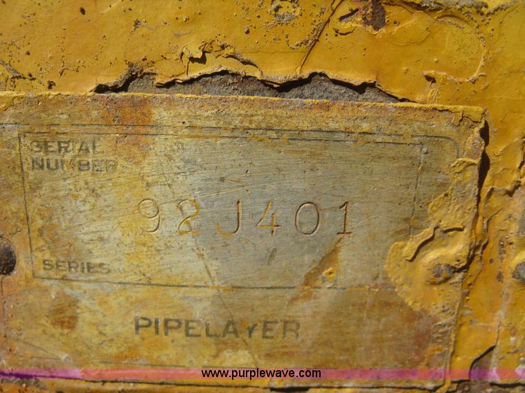 image for item J2868 1973 Caterpillar 561D pipelayer