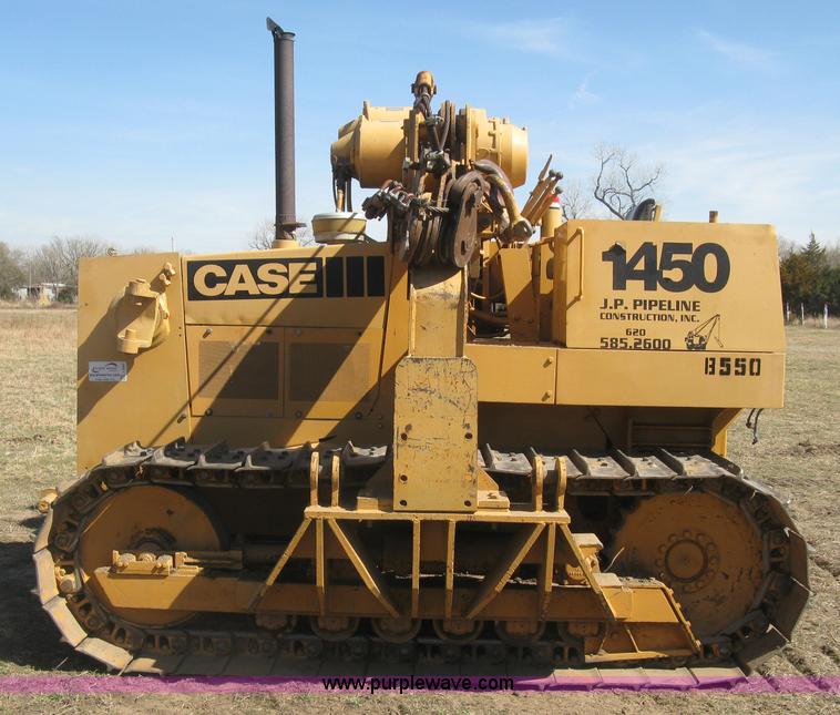 image for item J2869 Case 1450 pipelayer