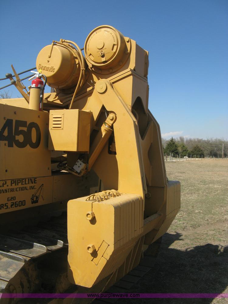 image for item J2869 Case 1450 pipelayer