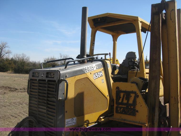 image for item J2871 2003 John Deere 650H pipelayer
