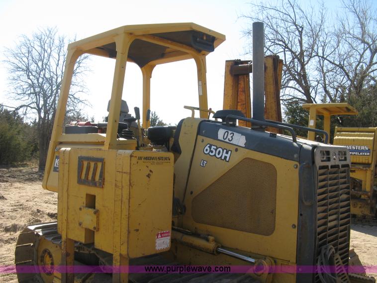 image for item J2871 2003 John Deere 650H pipelayer