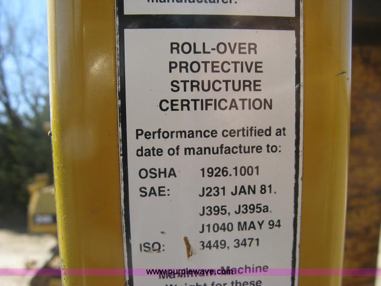 image for item J2871 2003 John Deere 650H pipelayer