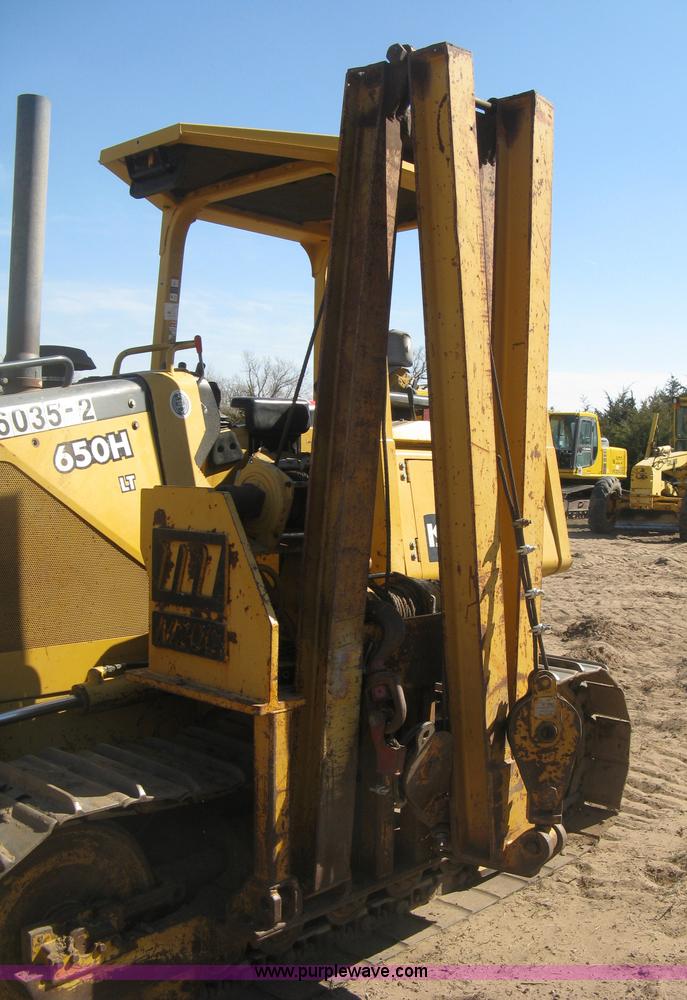 image for item J2871 2003 John Deere 650H pipelayer