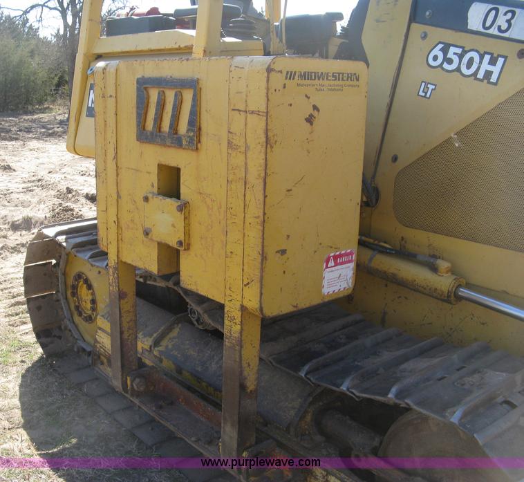 image for item J2871 2003 John Deere 650H pipelayer