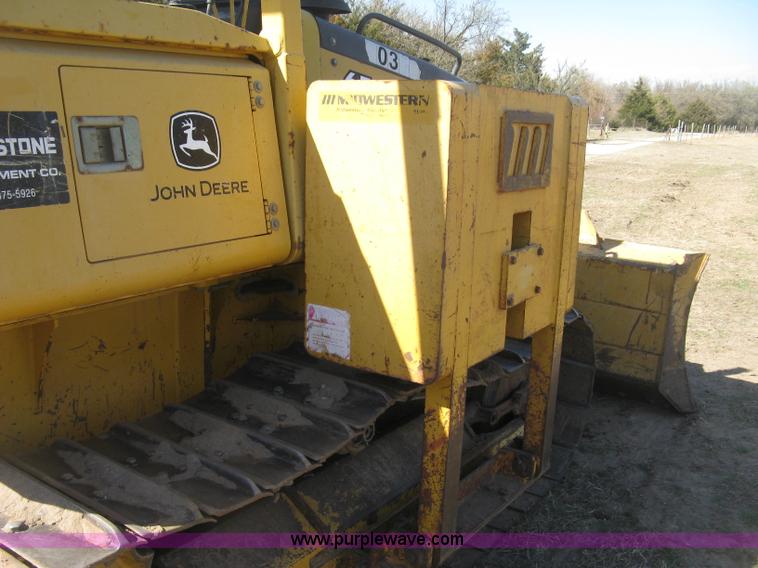 image for item J2871 2003 John Deere 650H pipelayer
