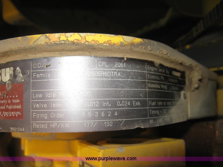 image for item J2872 Galion 850B motor grader