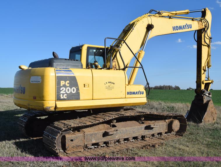 image for item K4301 2008 Komatsu PC200LC-8 excavator