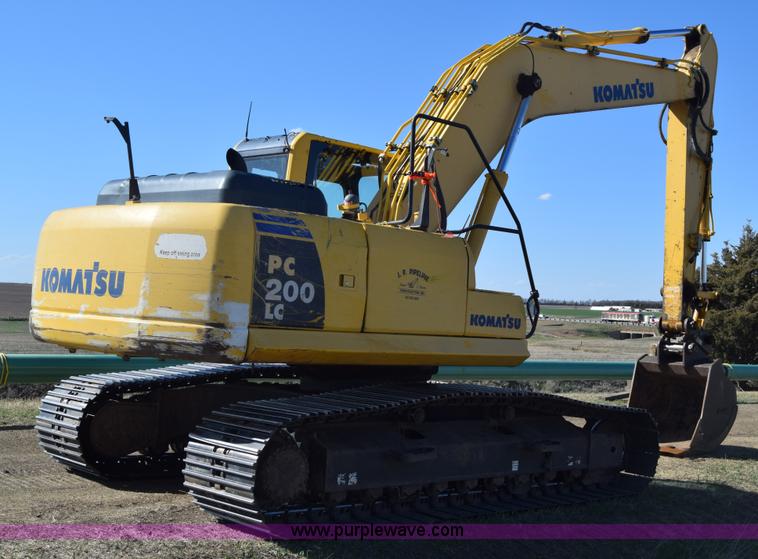 image for item K4302 2007 Komatsu PC200LC-8 excavator
