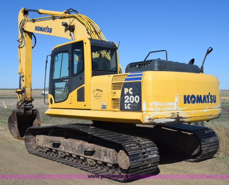 image for item K4302 2007 Komatsu PC200LC-8 excavator