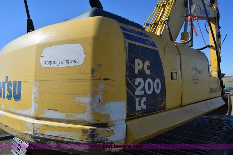 image for item K4302 2007 Komatsu PC200LC-8 excavator