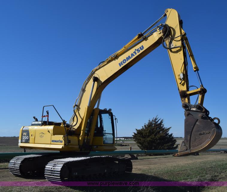 image for item K4302 2007 Komatsu PC200LC-8 excavator