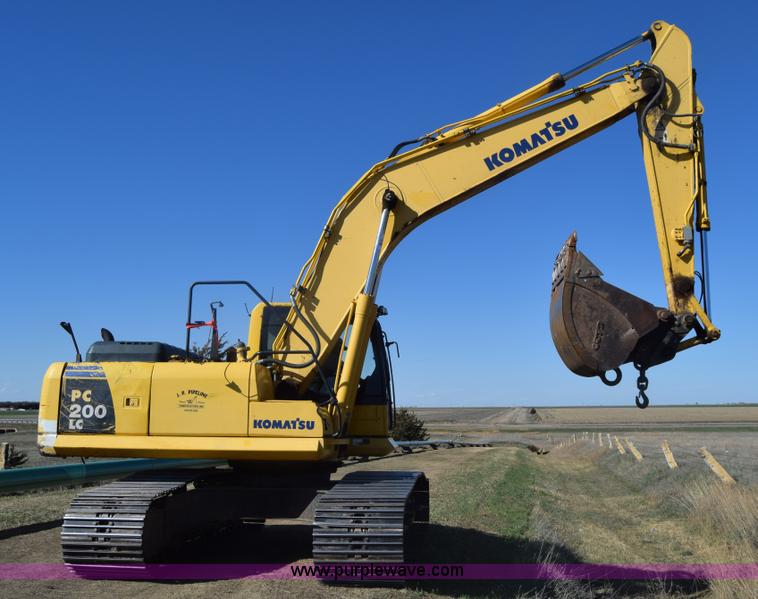 image for item K4302 2007 Komatsu PC200LC-8 excavator
