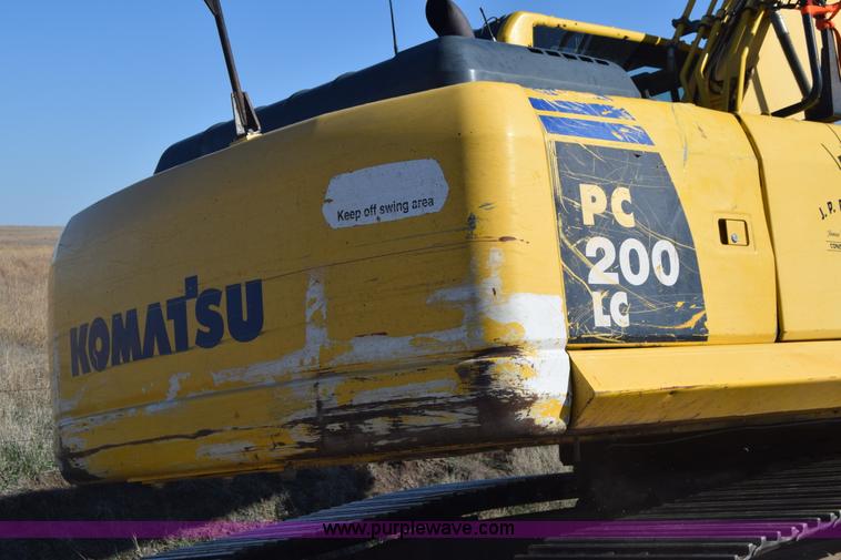 image for item K4302 2007 Komatsu PC200LC-8 excavator