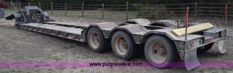 image for item K4307 1988 Talbert equipment trailer