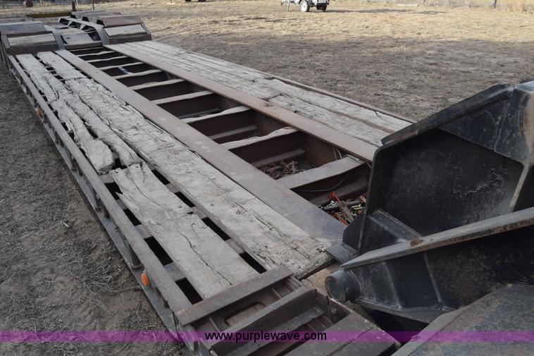 image for item K4307 1988 Talbert equipment trailer