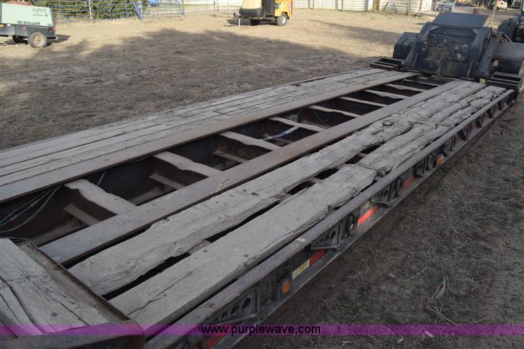 image for item K4307 1988 Talbert equipment trailer