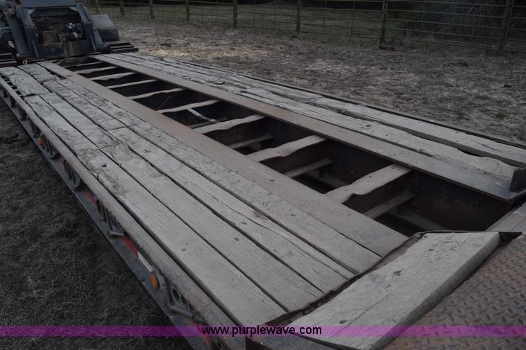 image for item K4307 1988 Talbert equipment trailer
