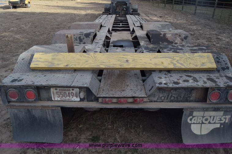 image for item K4307 1988 Talbert equipment trailer