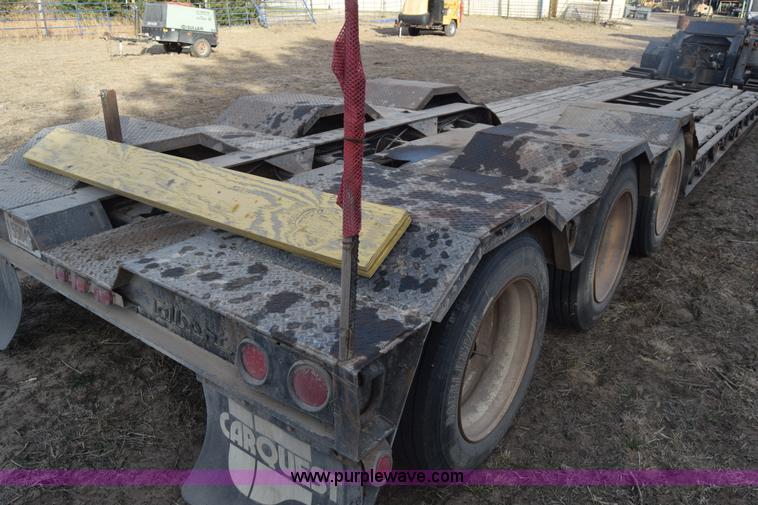 image for item K4307 1988 Talbert equipment trailer