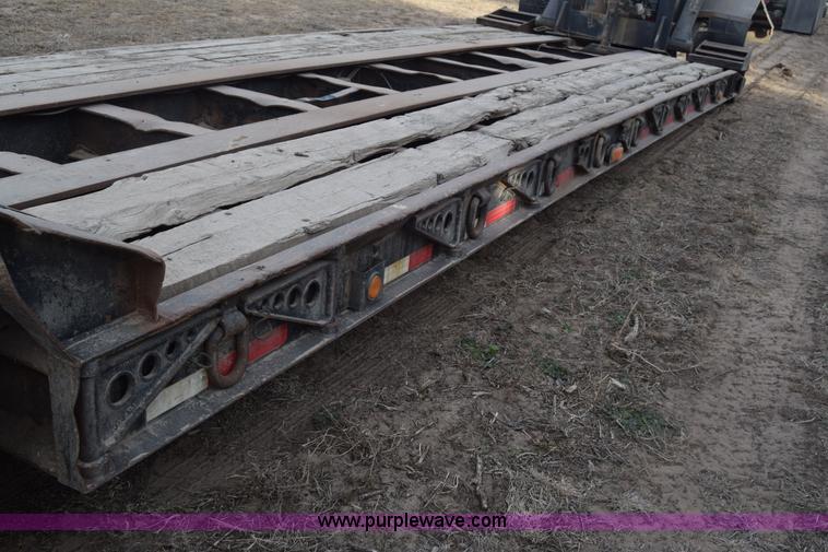 image for item K4307 1988 Talbert equipment trailer