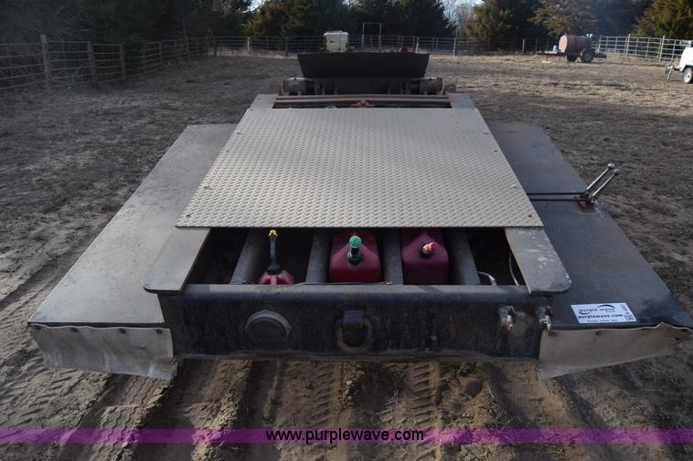 image for item K4307 1988 Talbert equipment trailer