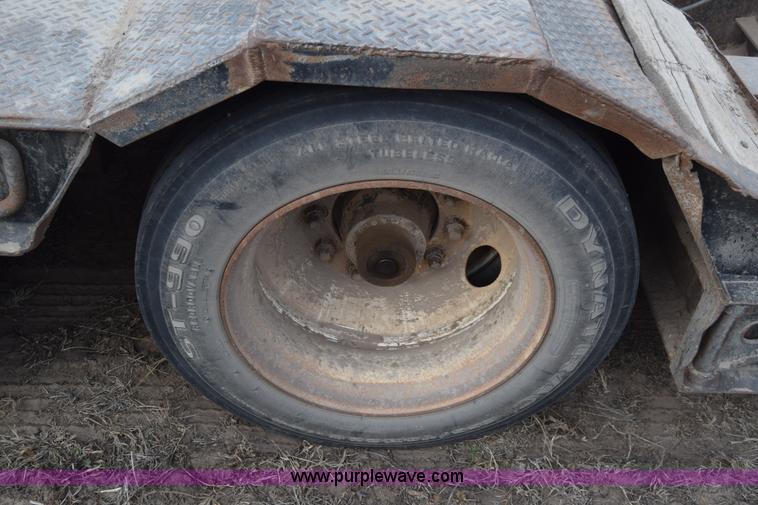 image for item K4307 1988 Talbert equipment trailer