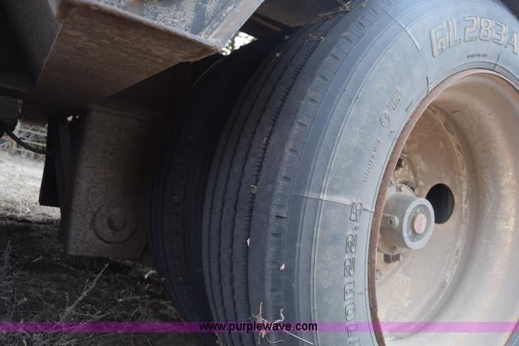 image for item K4307 1988 Talbert equipment trailer