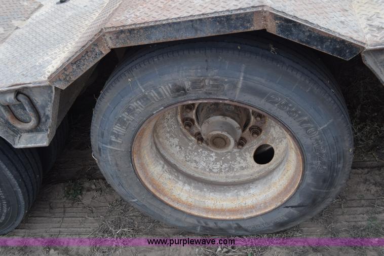 image for item K4307 1988 Talbert equipment trailer