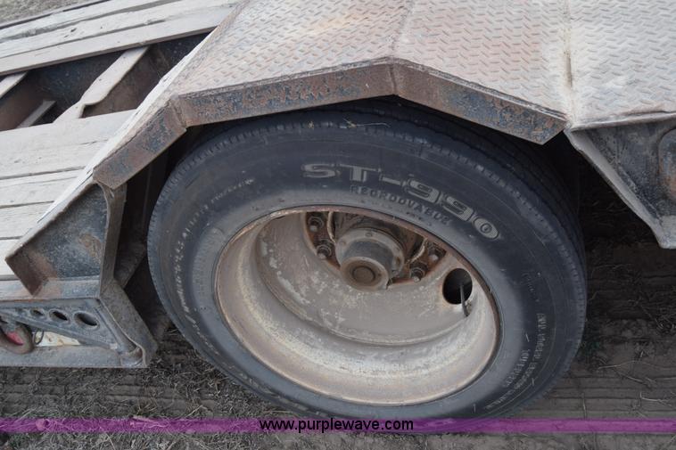 image for item K4307 1988 Talbert equipment trailer