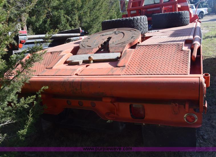 image for item K4310 1975 Chevrolet C65 flatbed winch truck