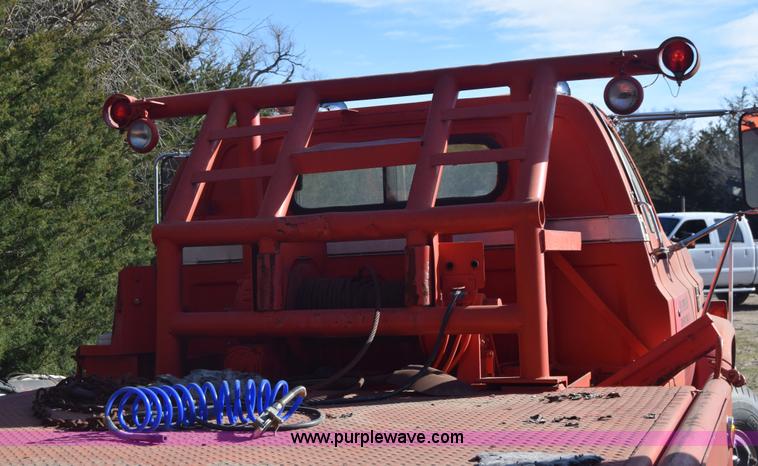 image for item K4310 1975 Chevrolet C65 flatbed winch truck