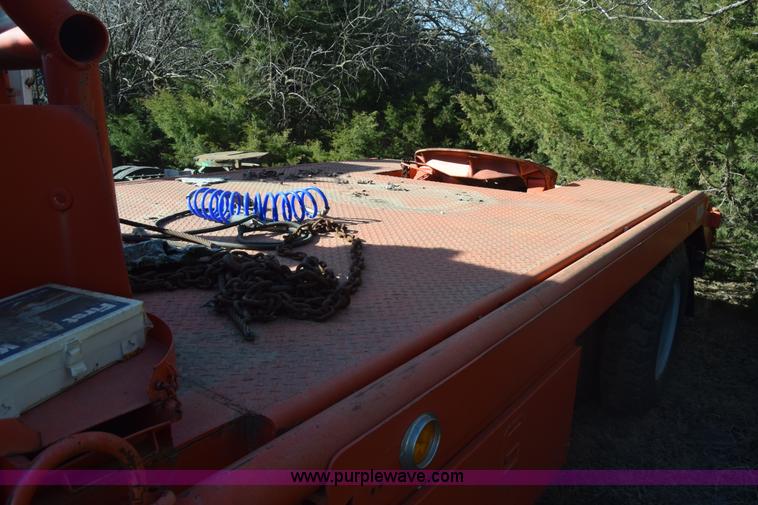 image for item K4310 1975 Chevrolet C65 flatbed winch truck