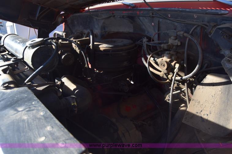 image for item K4310 1975 Chevrolet C65 flatbed winch truck