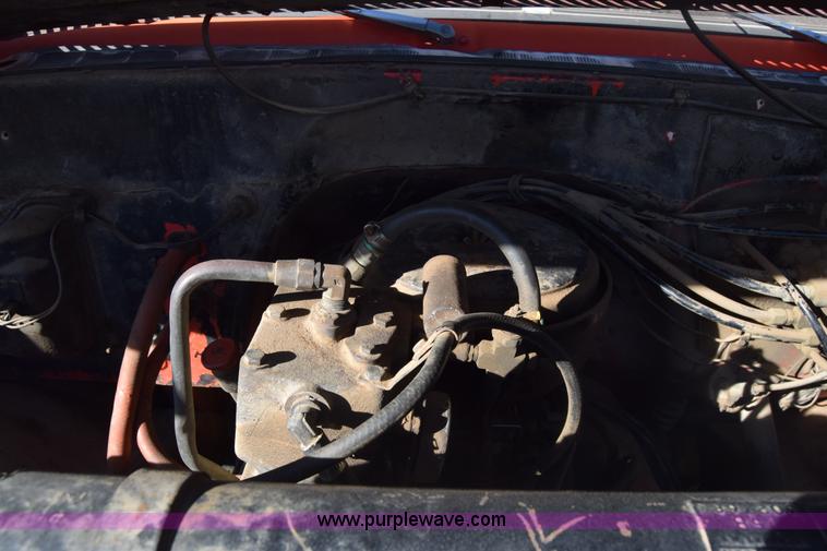 image for item K4310 1975 Chevrolet C65 flatbed winch truck